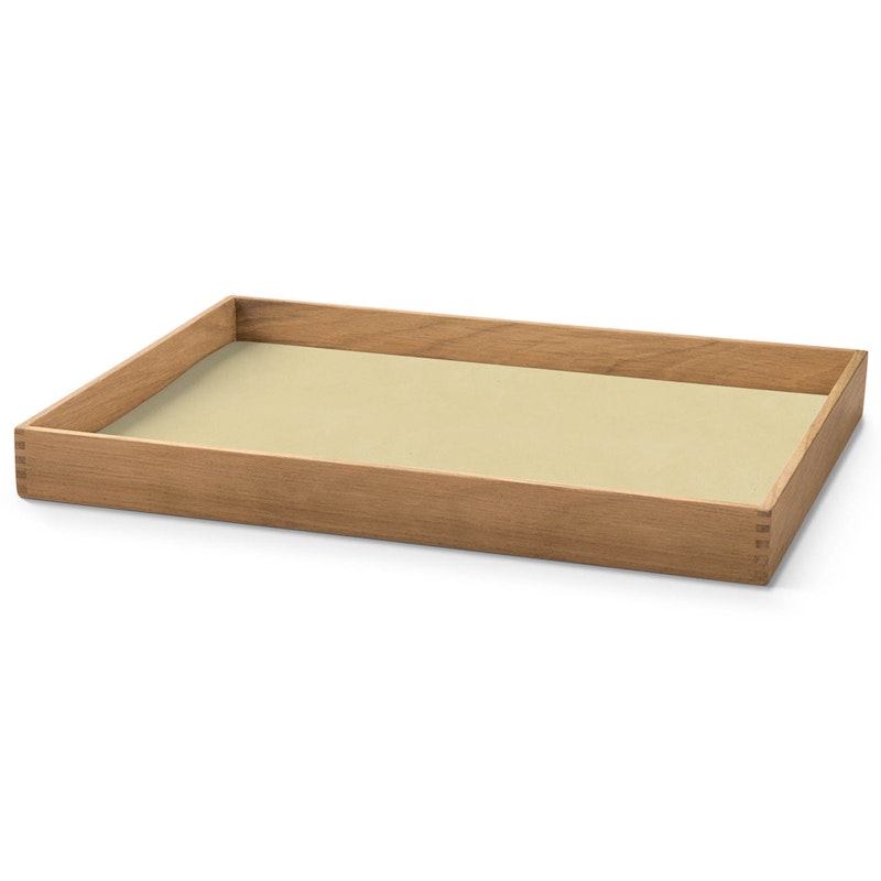 Even Teak Tray Medium, Lemon Sorbet