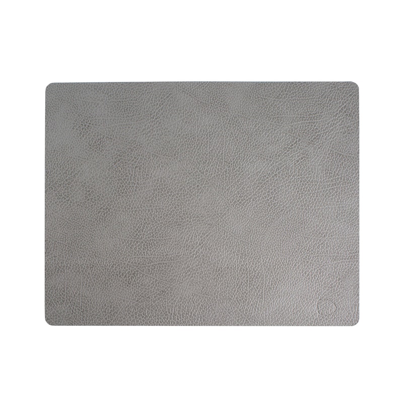 Square L Table Mat Hippo, 35x45 cm, Anthracite/Grey