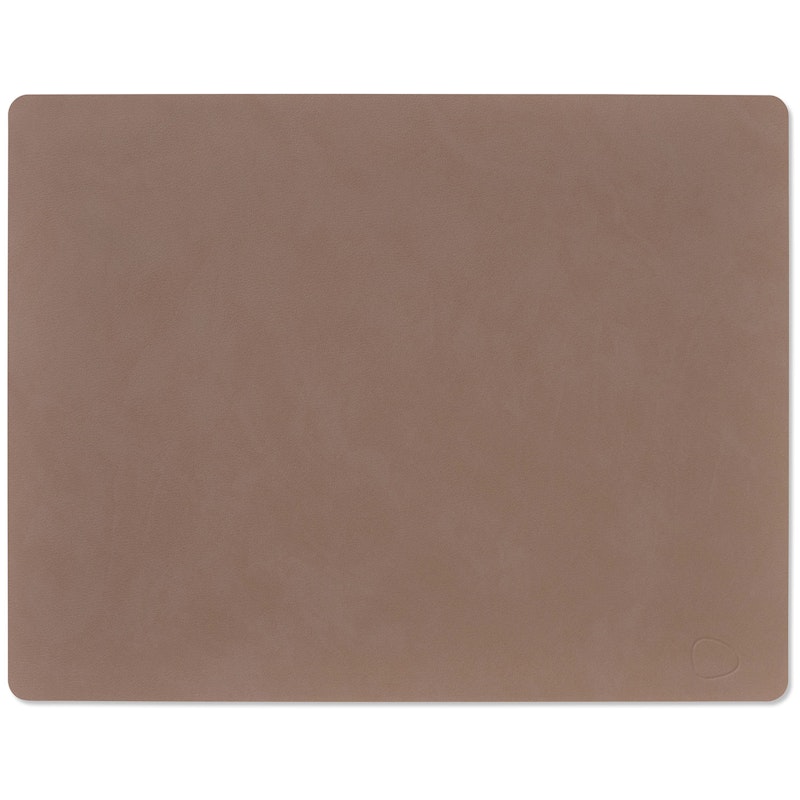 Square L Table Mat Nupo 35x45 cm, Truffle