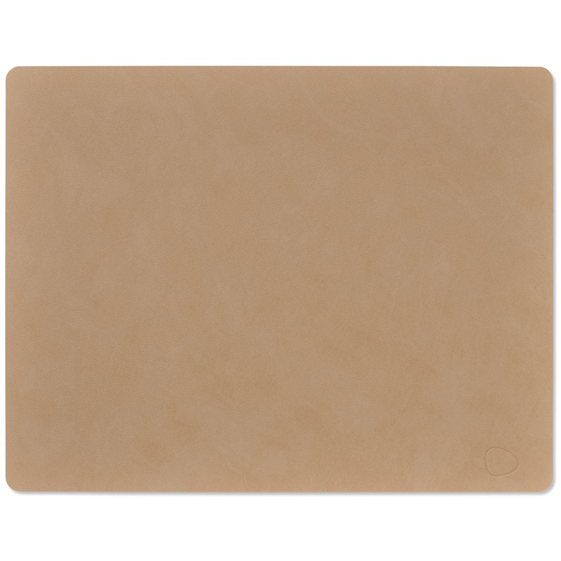 Square L Table Mat Nupo 35x45 cm, Nougat