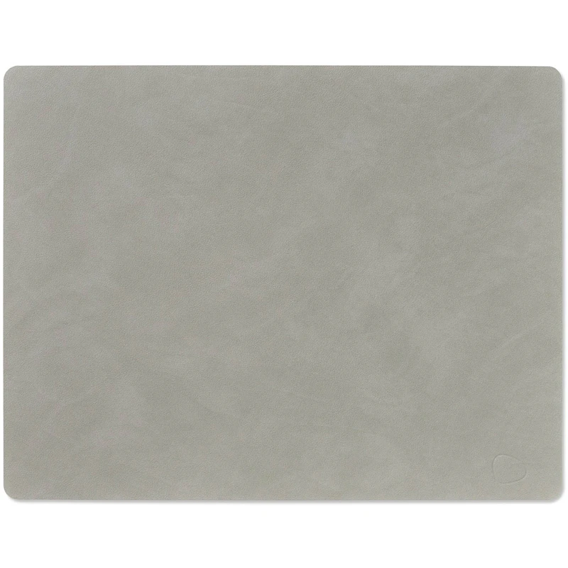 Square L Table Mat Nupo 35x45 cm, Light Grey