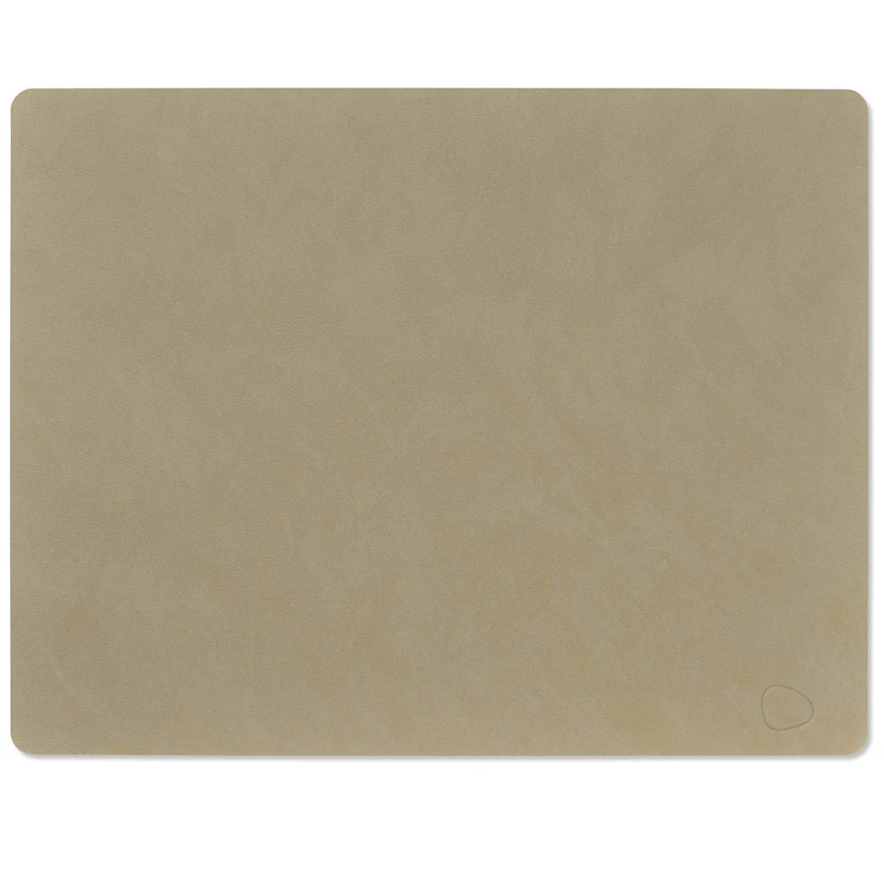 Square L Table Mat Nupo 35x45 cm, Clay Brown