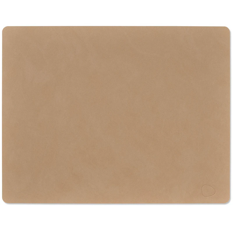 Square L Table Mat Nupo 35x45 cm, Nougat