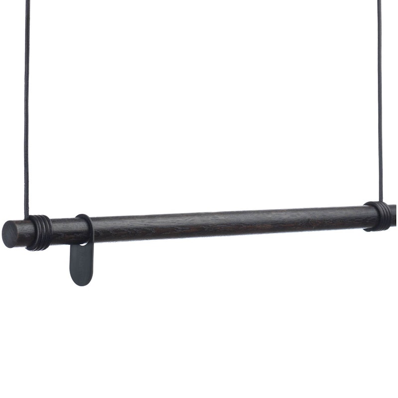 Swing Hanger 80 cm, Black/Black Leather