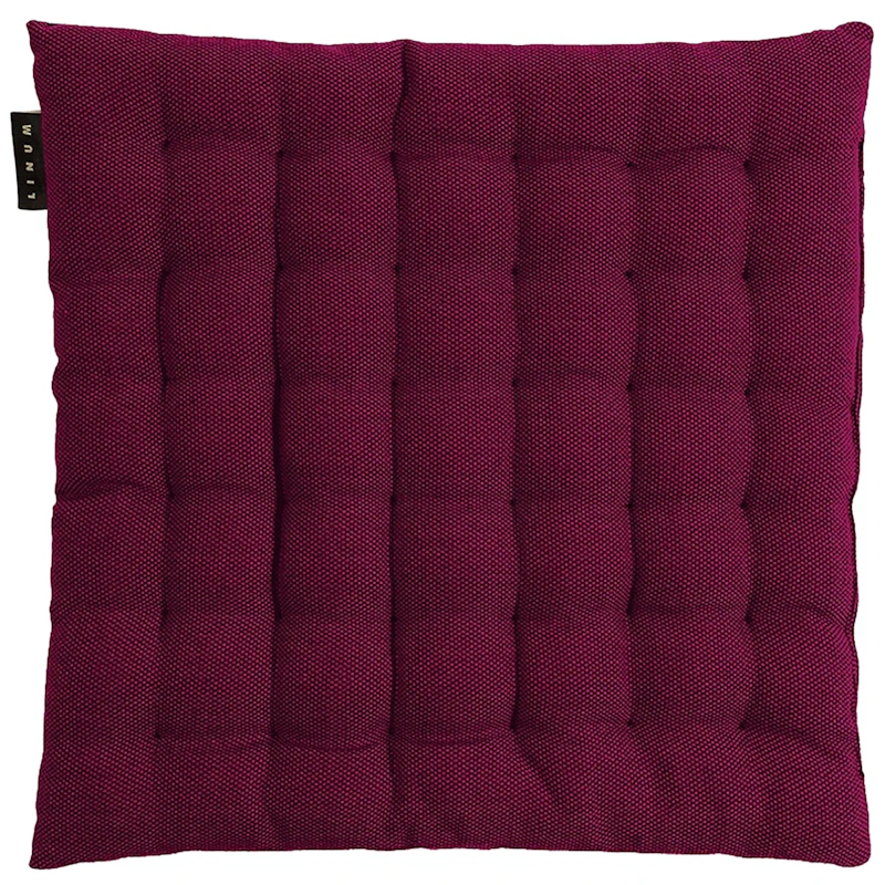Pepper Seat Cushion 40x40 cm, Burgundy