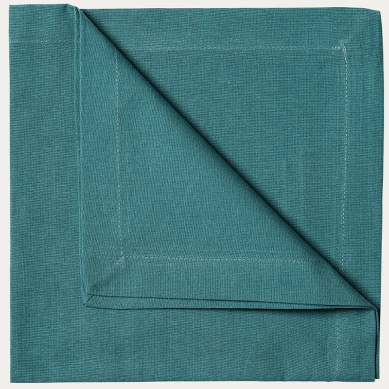 Robert Cloth Napkin 45x45 cm 4-pack, Dark Turqouise