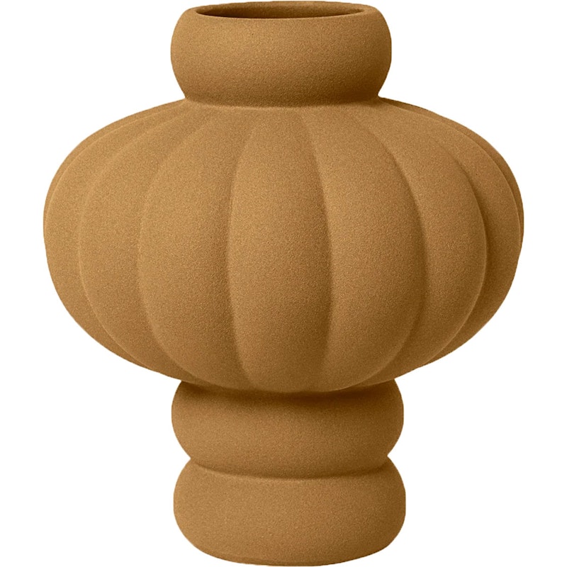 Balloon 02 Vase 20 cm, Sanded Ocker