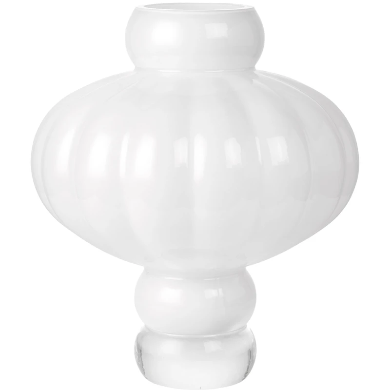 Balloon 03 Vase 40 cm, Opal White