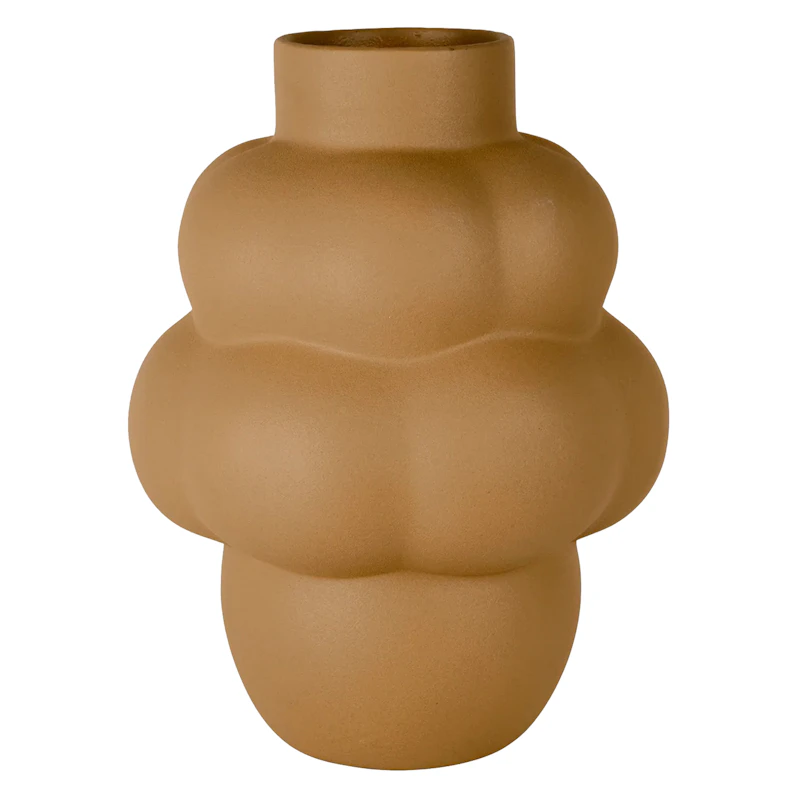 Balloon Petit Vase 18 cm, Sanded Ocker