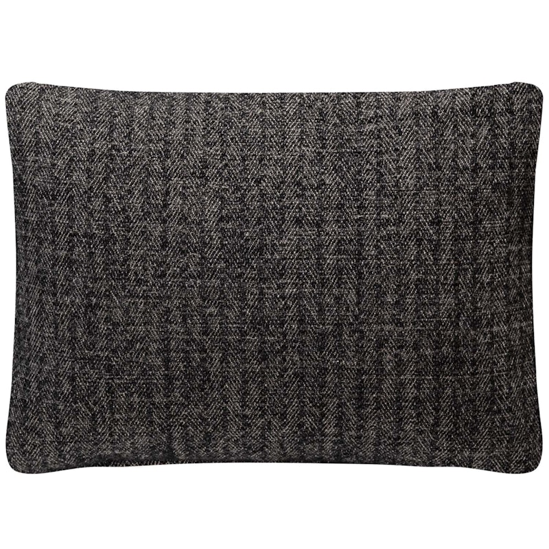 Heavy Scatter Cushion Tweet Black 30x50 cm