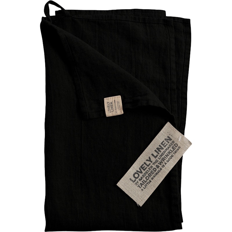 Lovely Kitchen Towel 45x70 cm, Black