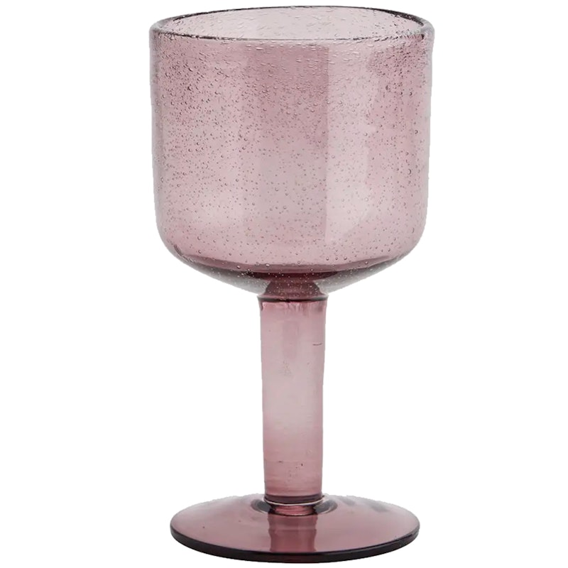 Coloured Wine Glass, Lilac