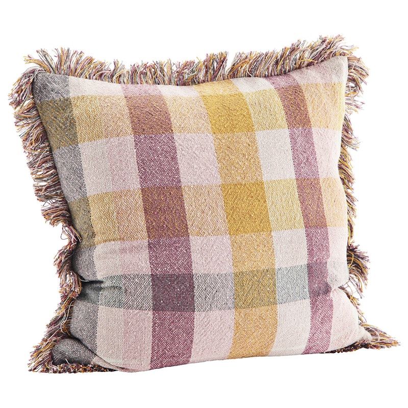 Cushion Cover Recycled Cotton 60x60 cm, Pink