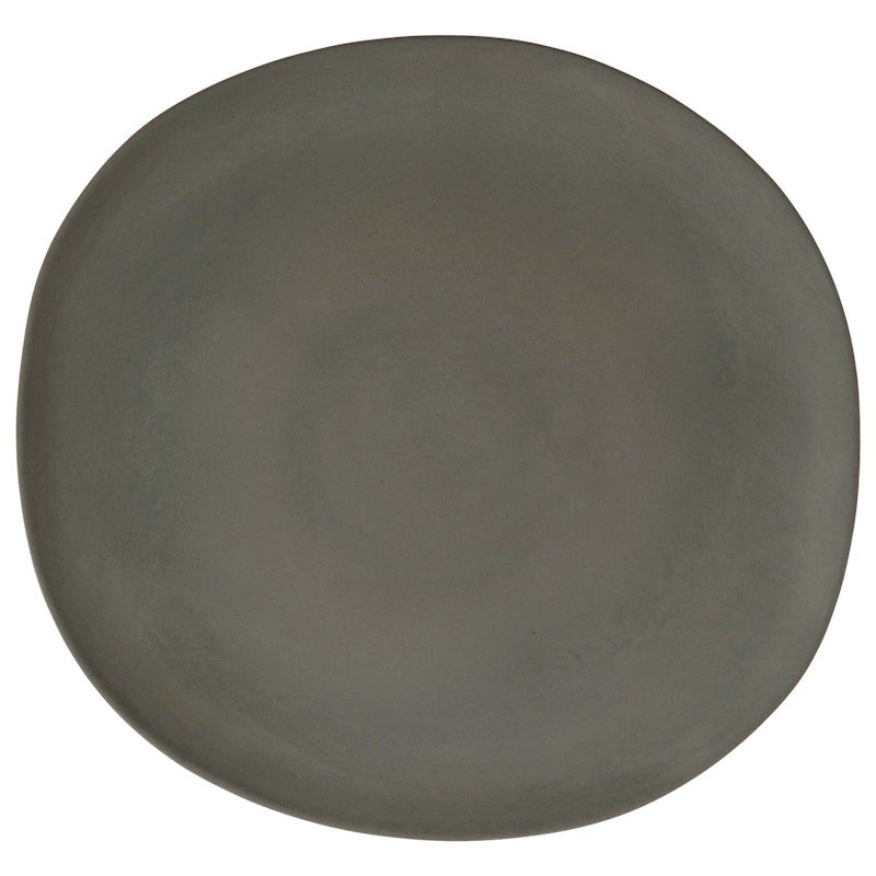 Eco Sustainable Melamine Plate 27,5 cm, Dark Grey