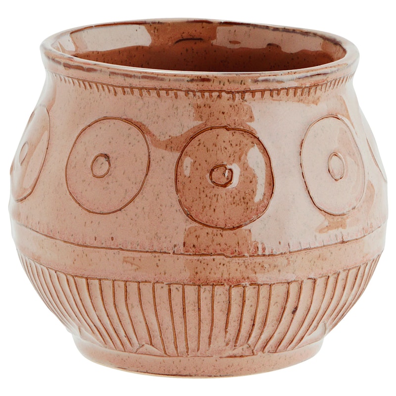 Pot Stoneware Ash Rose, 16,5 cm