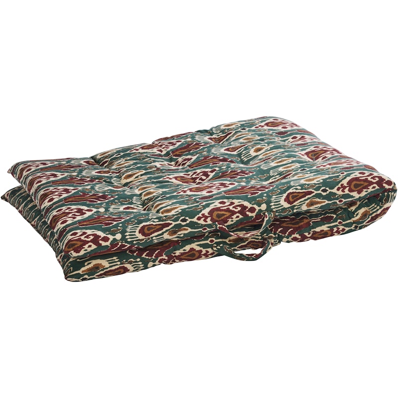 Cushion 70x180 cm, Green / Sand / Pumpkin