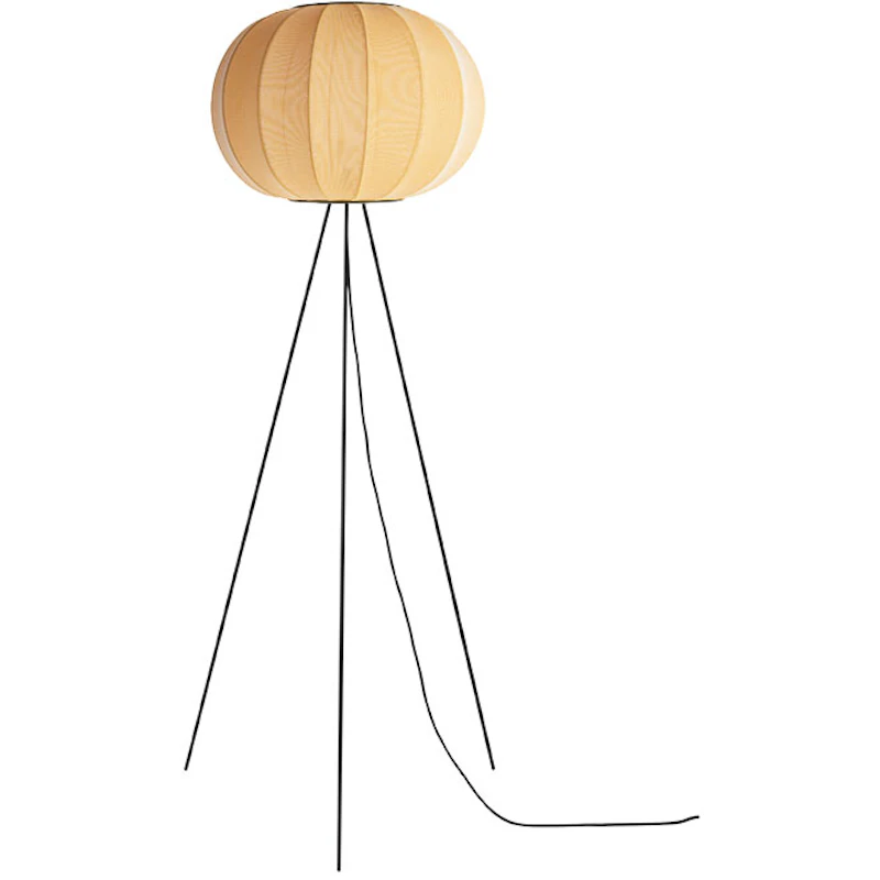 Knit-Wit Floor Lamp High Round 45 cm, Sunrise