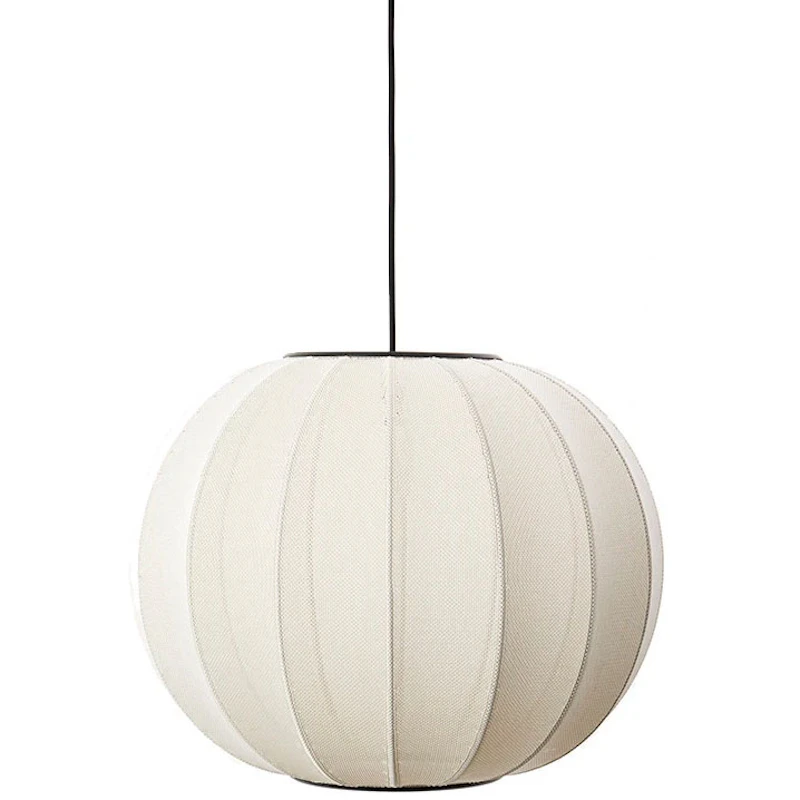 Knit-Wit Pendant Round 60 cm, Pearl White