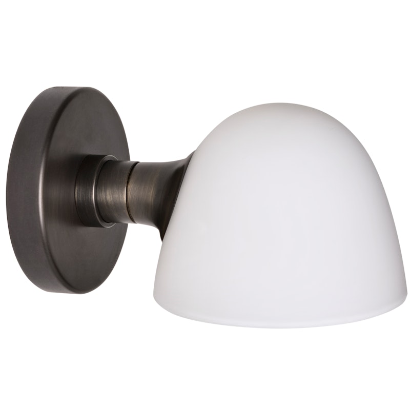 Fuse Wall Lamp, Opal Glass