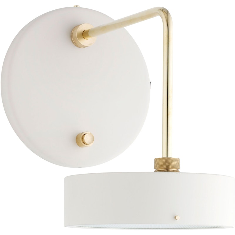 Petite Machine Wall Lamp, Oyster White