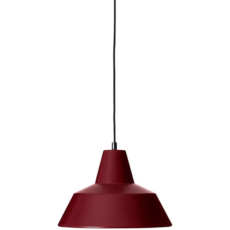 Workshop W3 Pendant, Wine Red