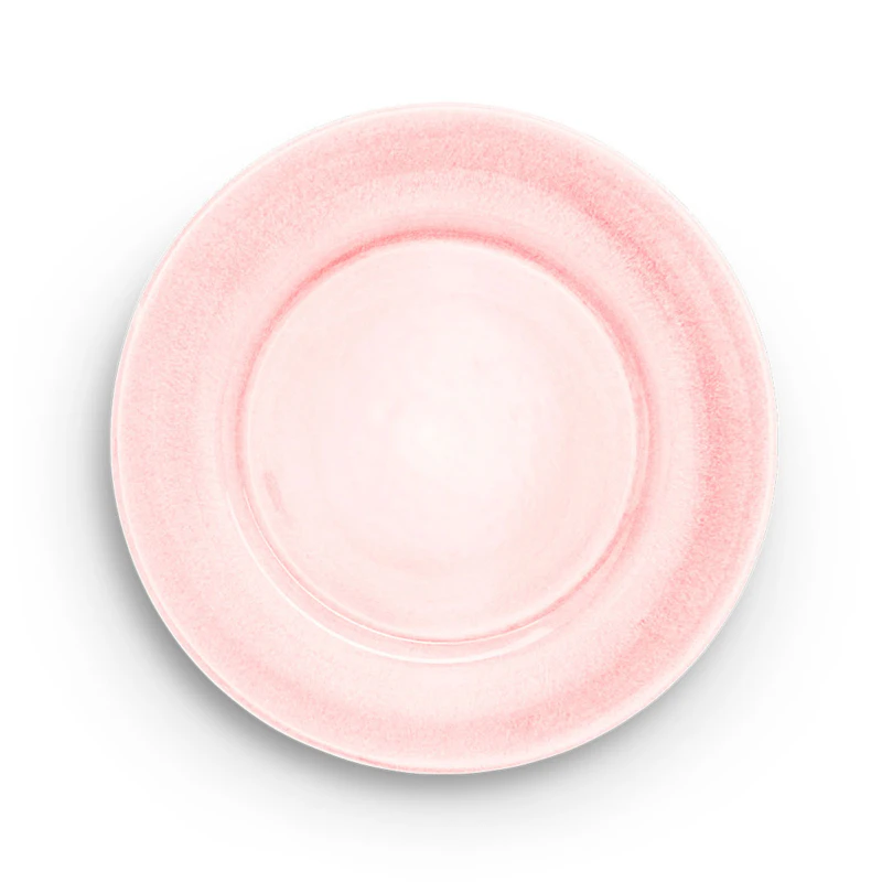 Basic Plate 25 cm, Light Pink