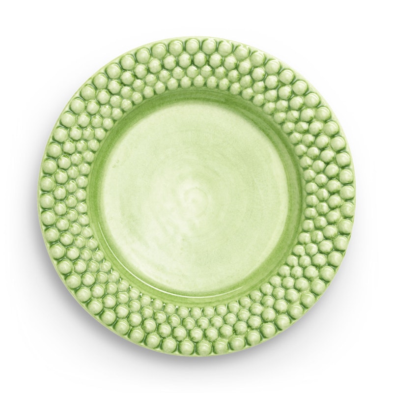 Bubbles Plate 28 cm, Green