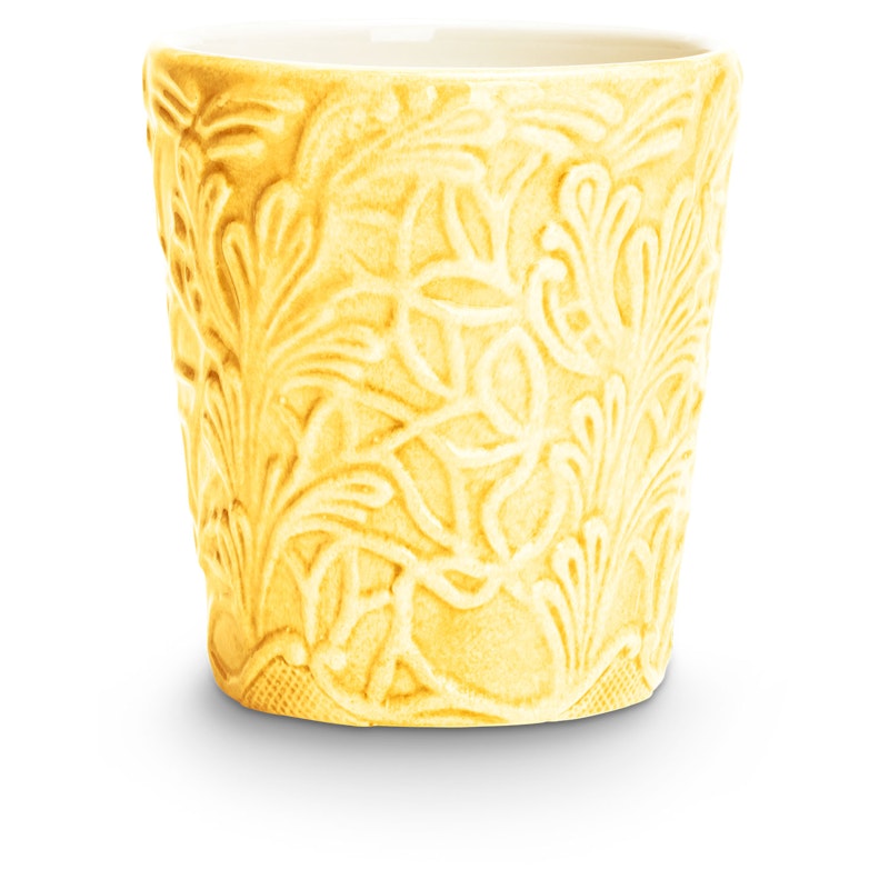 Lace Mug 30 cl, Yellow