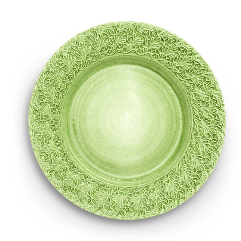 Lace Plate 32 cm, Green