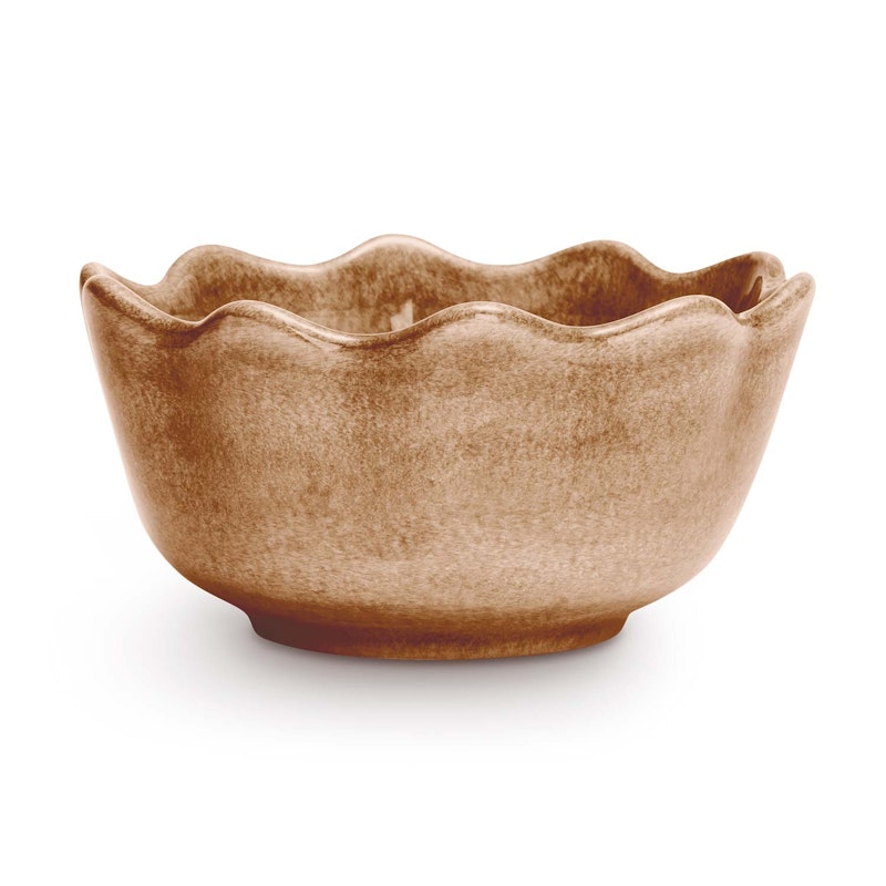 Oyster Bowl 13 cm, Cinnamon