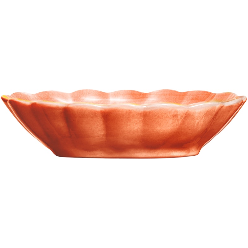 Oyster Bowl 75 cl, Orange