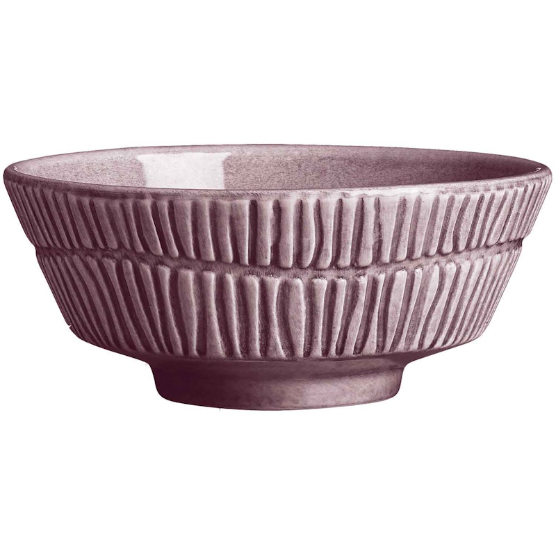 Stripes Bowl 50 cl, Plum 