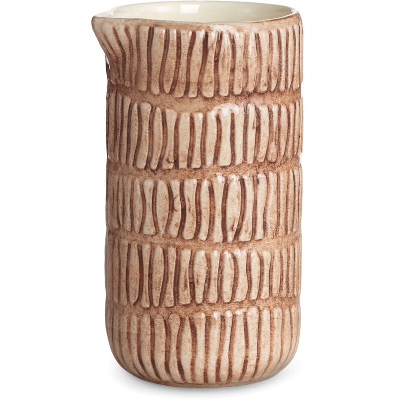 Stripes Jug 30 cl, Cinnamon