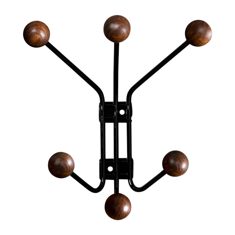 Bill Coat Rack XS, Brown / Black