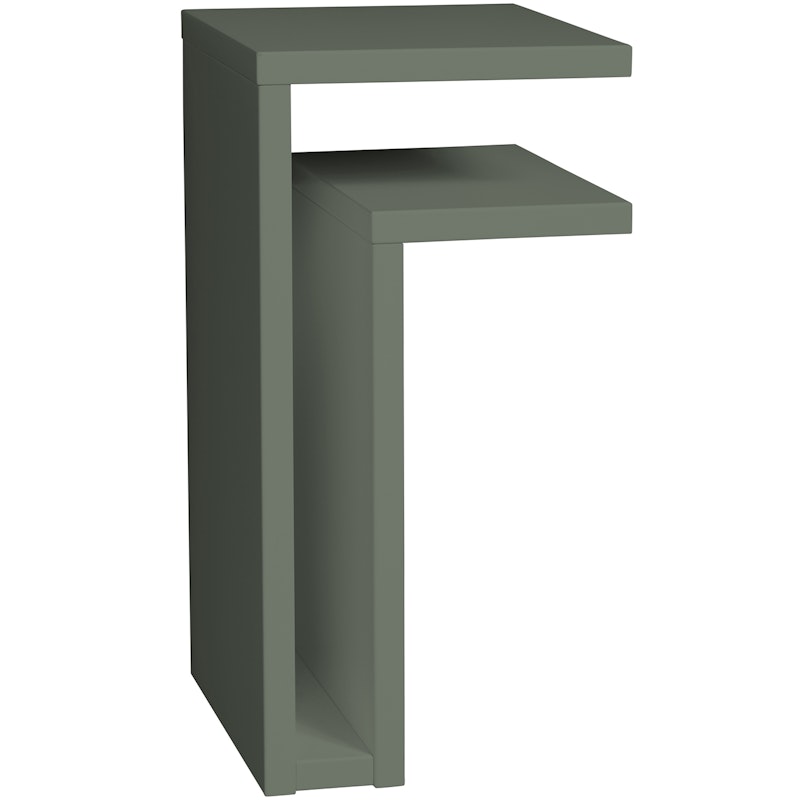 F-Shelf Wall Shelf Right, Green Grey