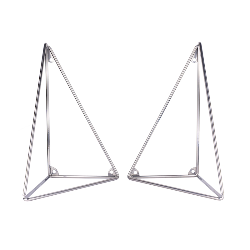 Pythagoras Console 2 Pcs, Chrome