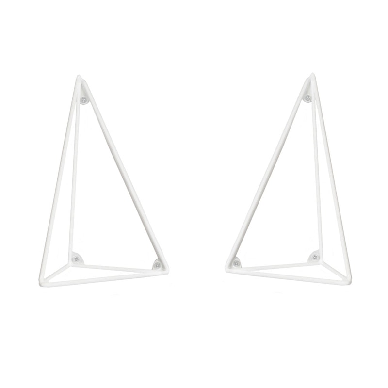 Pythagoras Console 2 Pcs, White