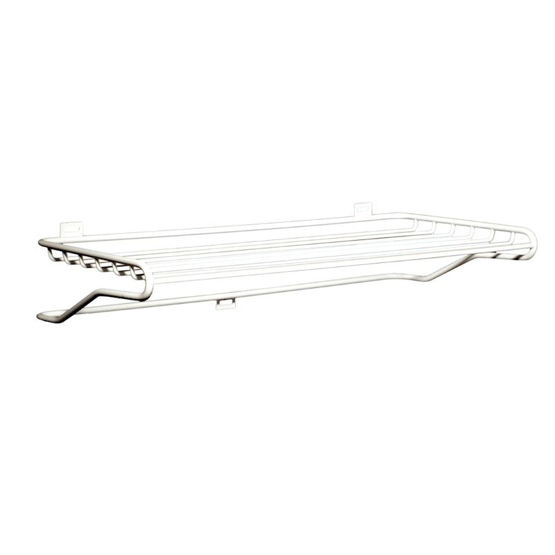 Shoe Shelf, White Matte