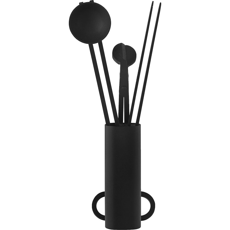 Clip Candle Care Set, Black