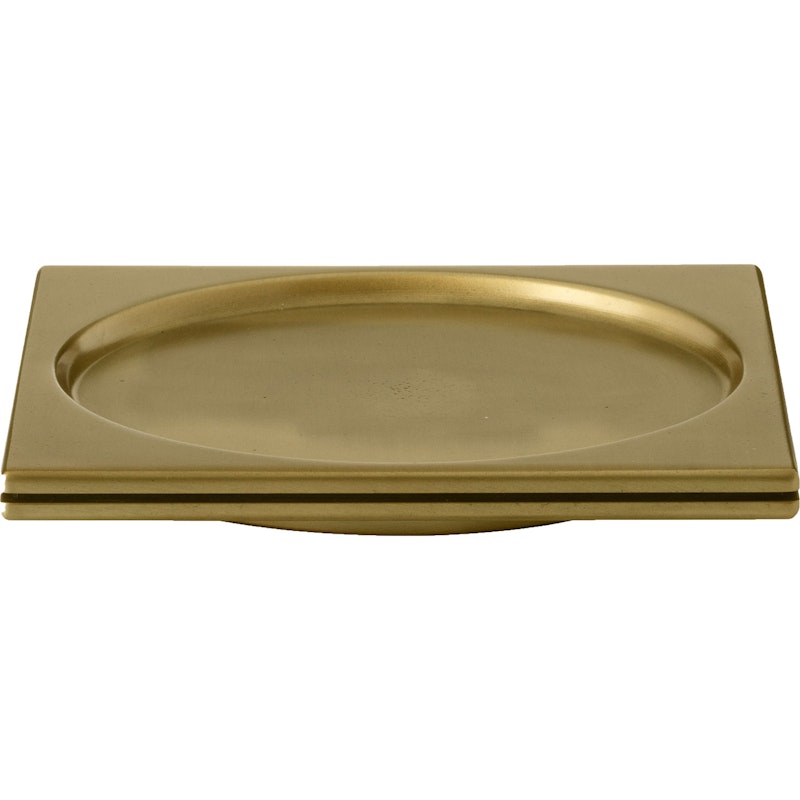 Divot Tray 18 cm, Brass