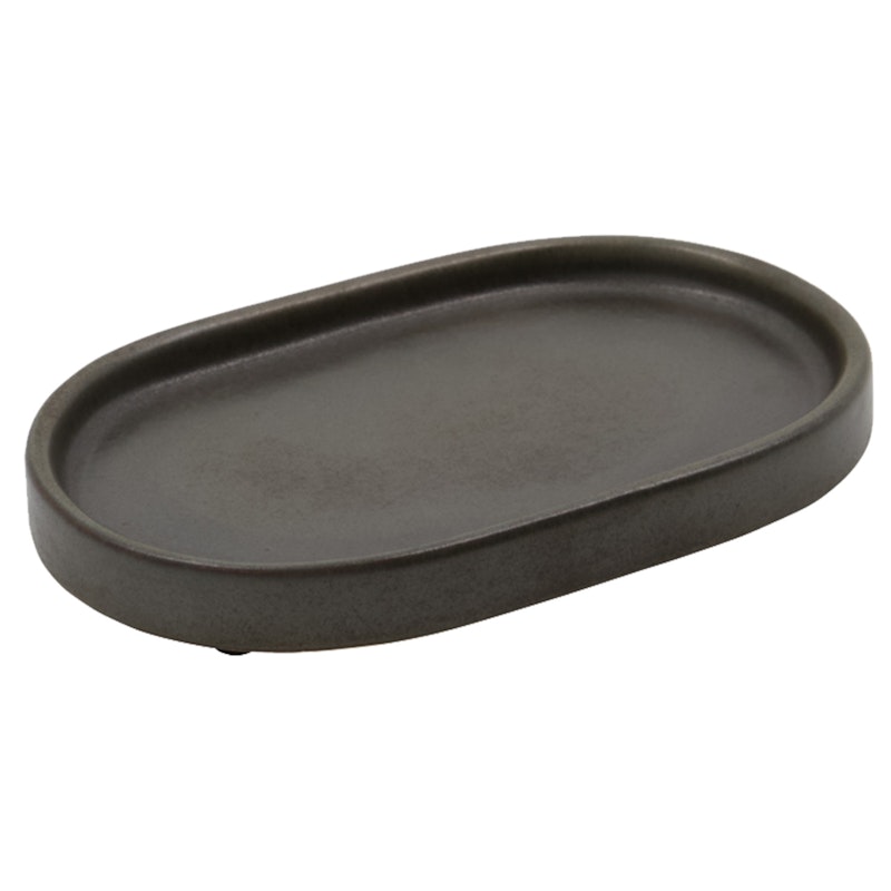 Datura Tray 12.5 x 20 cm, Dark Grey