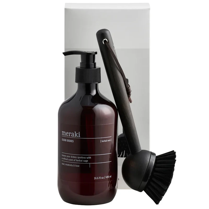 Dish Wash Essentials Gift Set, Herbal Nest