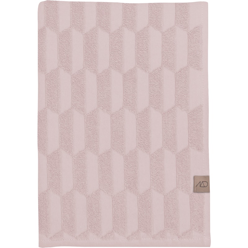 Geo Towel Powder Rose, 50x95 cm