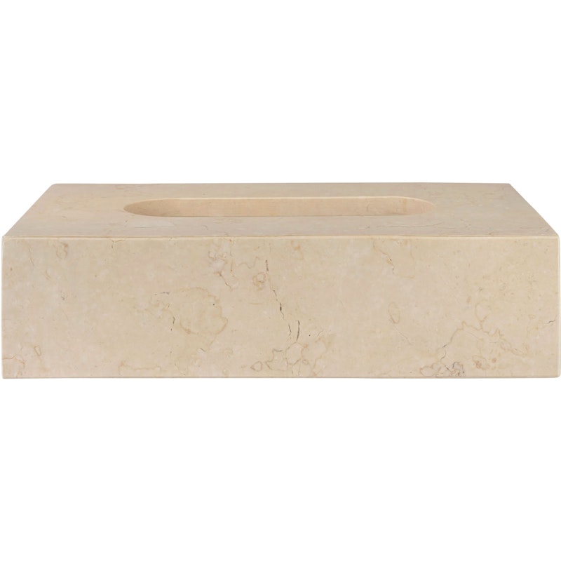 MARBLE Storage Box For Tissues, Sand