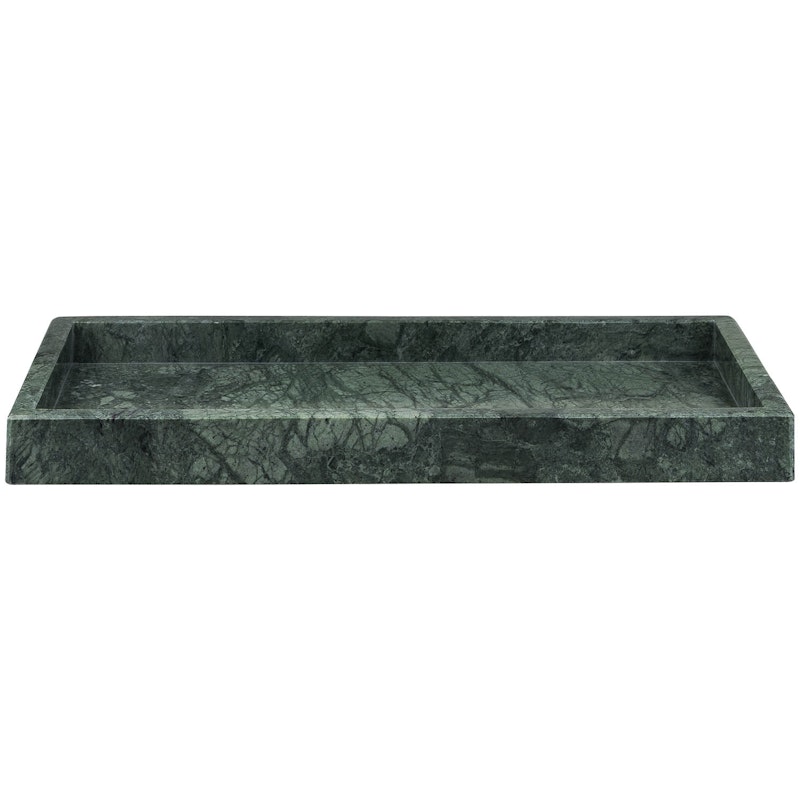 MARBLE Tray 16x31 cm, Dark Forest