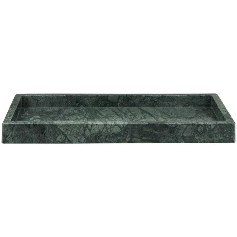 MARBLE Tray 16x31 cm, Dark Forest