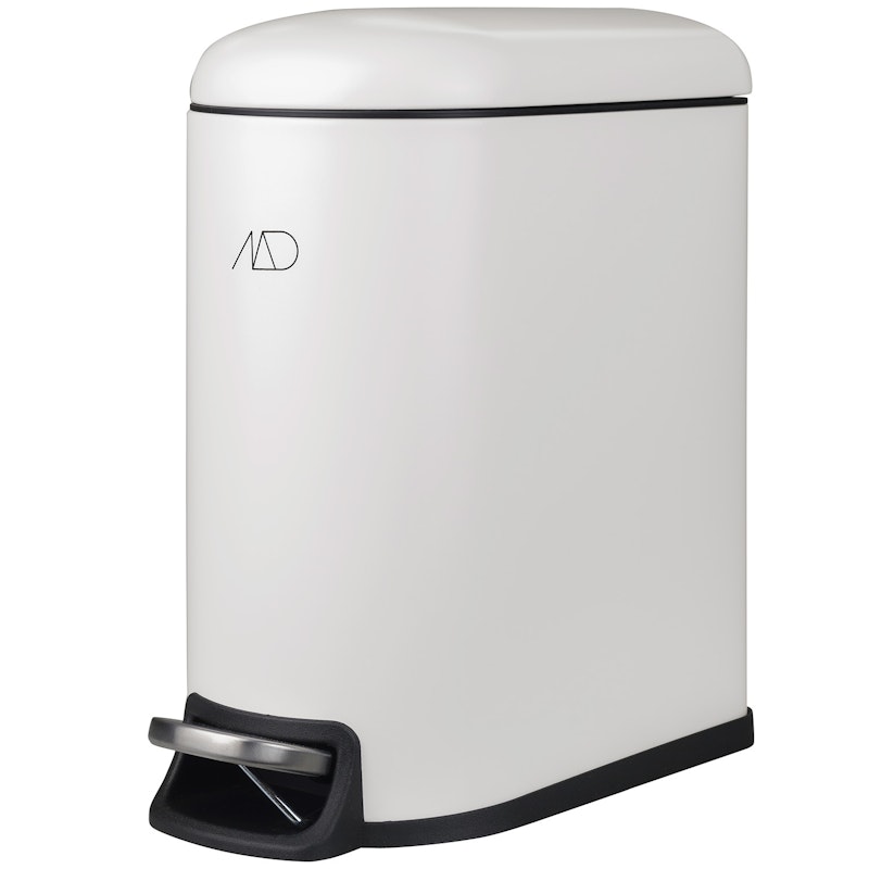 Mini-Walther Pedal Bin 5 L, Off-white