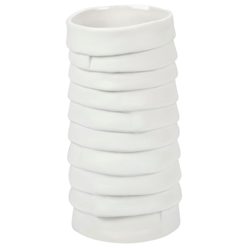 RIBBON Vase Off-white, Small