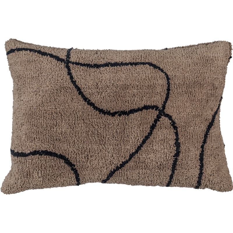 Shadow Cushion Cover 40x60 cm, Brown
