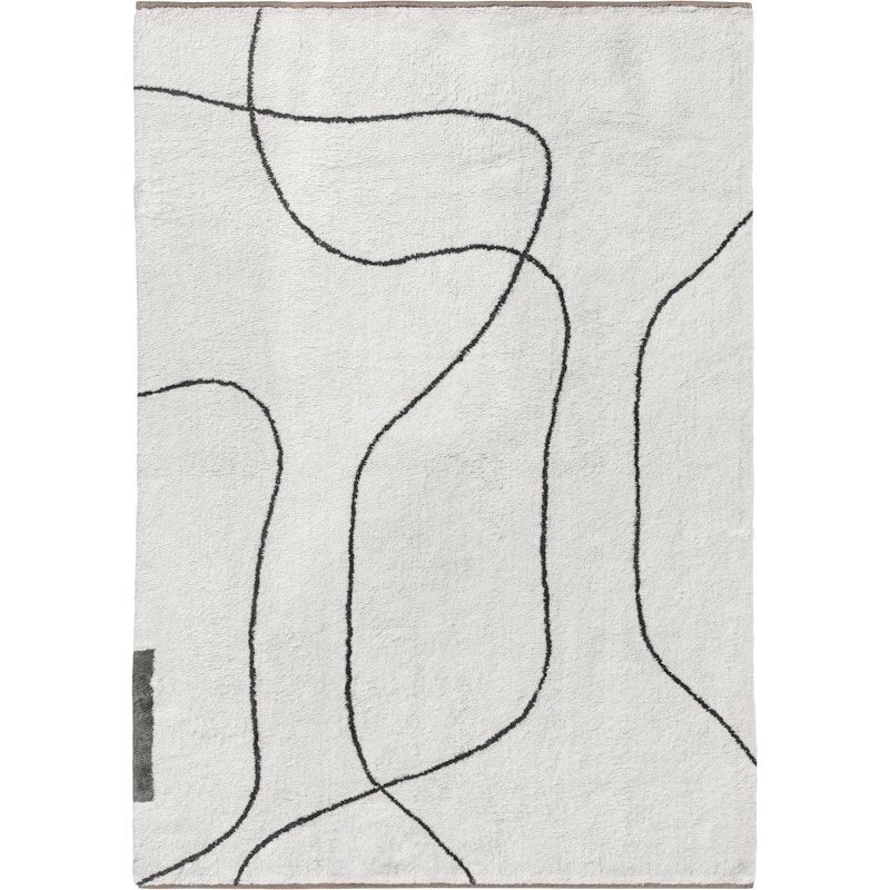 Shadow Rug 140x200 cm, Off-white